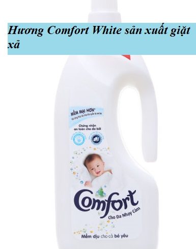 Hương Comfort White sản xuất giặt xả cực thơm lưu hương