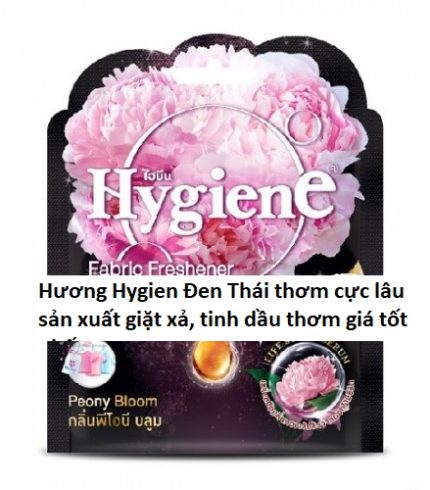 Hương xả vải Thái Hygien Đen tạo hương thơm cho nước giặt xả, xịt thơm