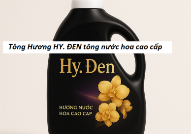 Hương Hy. Đen – Bùng Nổ Xu Hướng Đen Tông Nước Hoa Cho Mùi Thơm Giặt Xả Quyến Rũ Đầy Ma Lực
