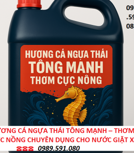 Hương Cá Ngựa Thái Tông Mạnh cho nước giặt xả