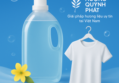 Hương Nước Giặt Xả Chất Lượng Từ Hương Liệu Hương Quỳnh Phát