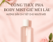 CÔNG THỨC PHA BODY MIST GIỮ MÙI LÂU