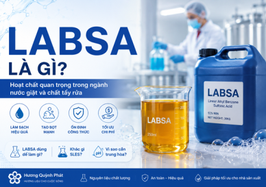 LABSA Là Gì? Vai Trò Của LABSA Trong Ngành Nước Giặt Và Vì Sao Cần Trung Hòa?