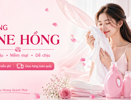 Hương D.NE Hồng – Hương thơm ngọt dịu, mềm mại, dễ dùng